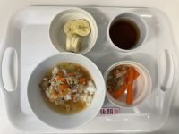 <後期>あんかけうどん野菜煮バナナ