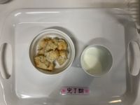 <完了>バナナマフィン牛乳